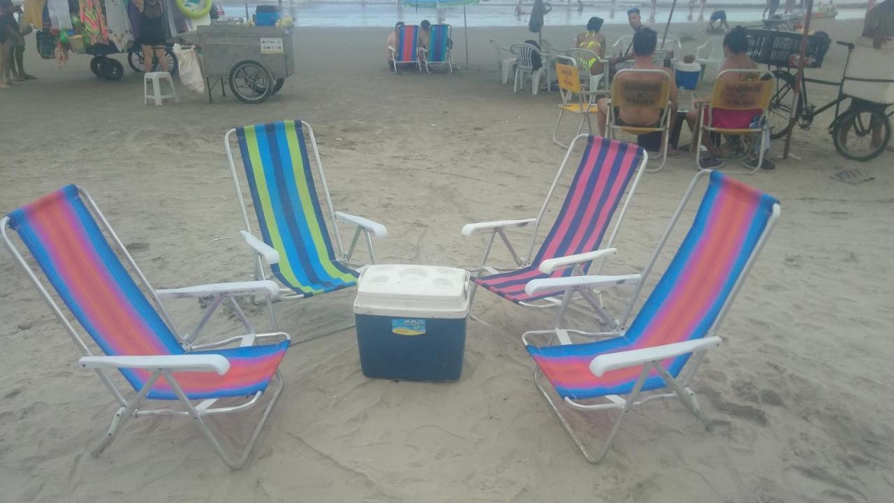 Apartmán Lindo Apto 300M Praia Da Ocian E Centro - Vista Mar- Varanda Sacada - Wi-Fi 300 Mbps - Vaga De Garagem - Acomoda Ate 6 Pessoas Praia Grande  Exteriér fotografie