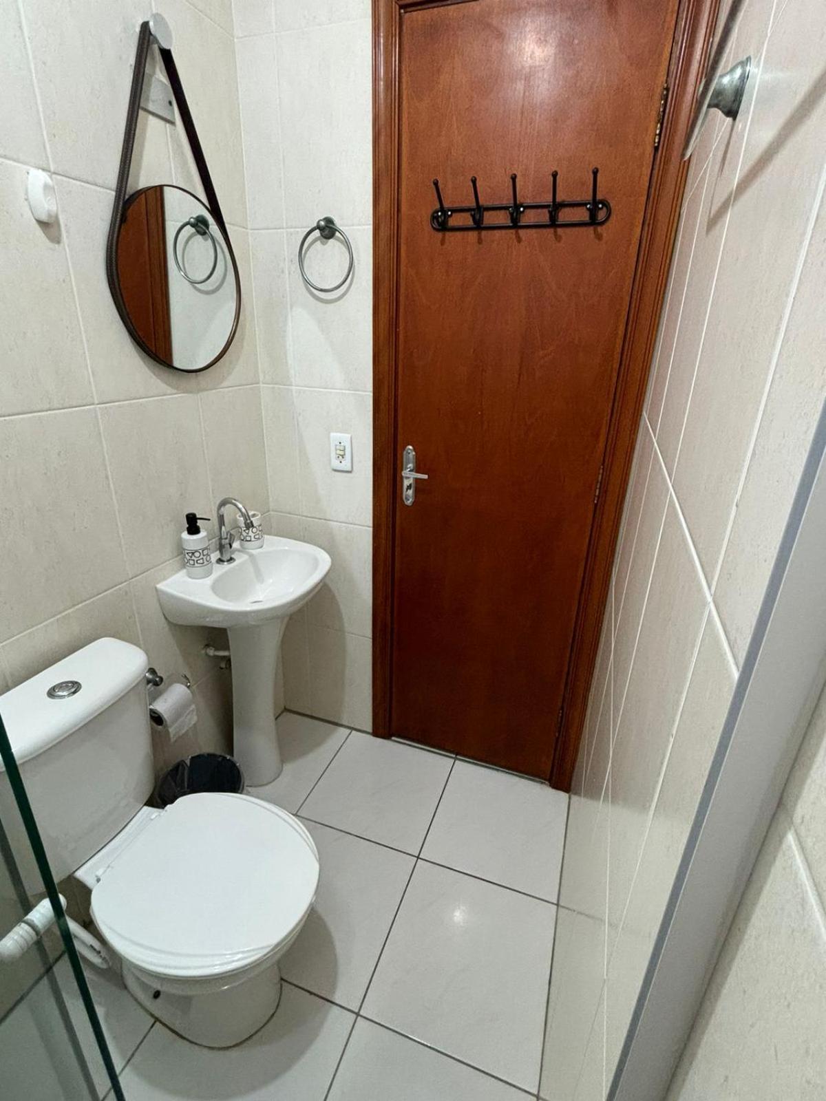 Apartmán Lindo Apto 300M Praia Da Ocian E Centro - Vista Mar- Varanda Sacada - Wi-Fi 300 Mbps - Vaga De Garagem - Acomoda Ate 6 Pessoas Praia Grande  Exteriér fotografie